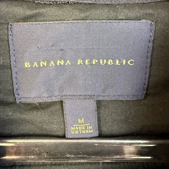 Banana republic men’s wool jacket with knit lining size M preowned - Picture 3 of 9